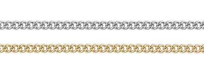 14K Gold Chain 1.2MM Curb Chain