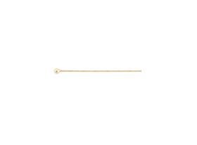 gf 0.5x25mm 24 gauge 1 inch 1.5mm ball headpin