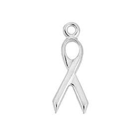 ss 6x15mm ribbon charm