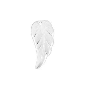 ss 6x12mm leaf charm