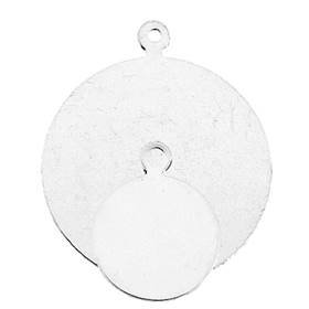 Sterling Silver Disc Charm