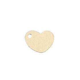 gf 8mm heart charm