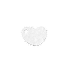 ss 8mm heart charm