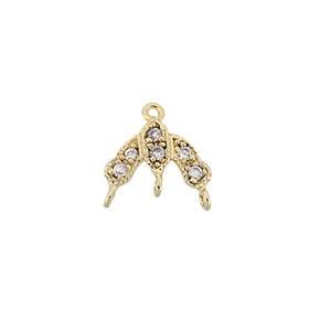 9mm cubic zirconia chandelier connector