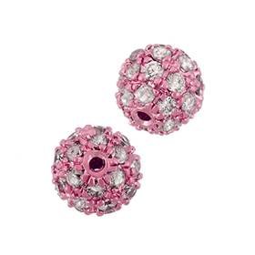 7mm cubic zirconia round bead