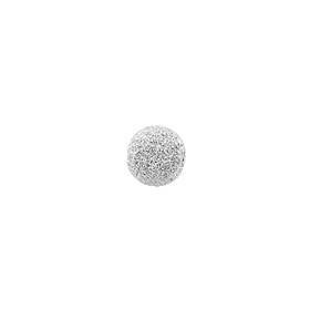 sterling silver 10mm stardust bead
