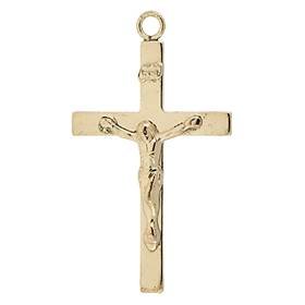 14ky 21x36mm crucifix charm