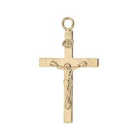 gf 17x30mm crucifix charm