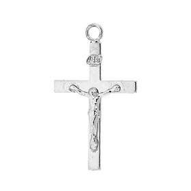 ss 17x30mm crucifix charm