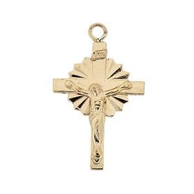 gf 19x30mm crucifix charm