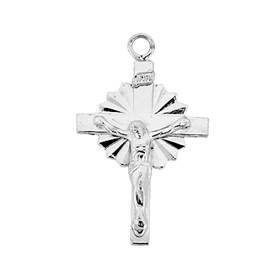 ss 19x30mm crucifix charm