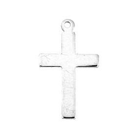 ss 12x21mm cross charm