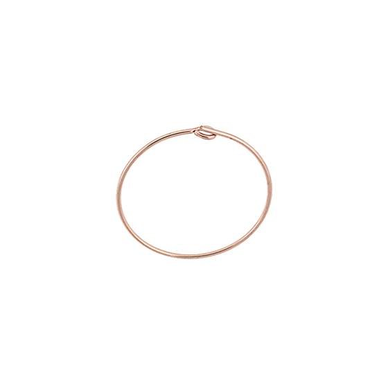 r- gf 20x0.70mm beading hoop earring