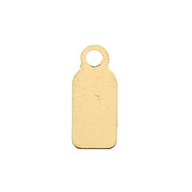 14ky 5x9mm rectangle chain tag
