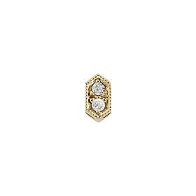 5x3mm cubic zirconia connector