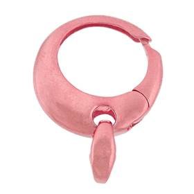 rose gold vermeil 18mm round trigger clasp