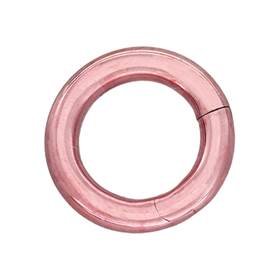 rose gold vermeil 20mm round ring clasp