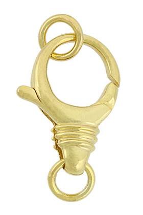 vermeil 18x13mm trigger clasp