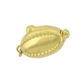 vermeil 15x10mm side trigger one touch clasp