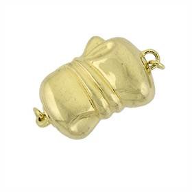 vermeil 16x11mm side trigger one touch clasp