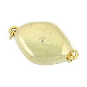 vermeil 20x12mm magnetic clasp