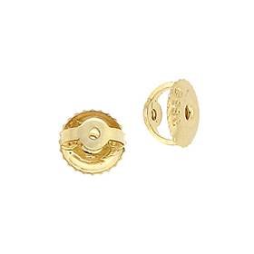 14ky 6.3x0.84mm hole earring screw earnut type-a