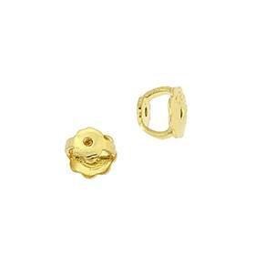 14ky 4.5x0.84mm hole earring screw earnut type-a