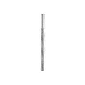 Platinum Earring Threaded Post Type-A