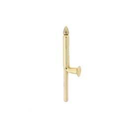 gold filled 4mm pad cufflink back stud