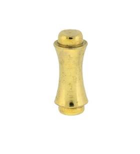gold plat 11mm deep brass tie clutch