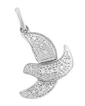 14kw 18mm 5pts/10pcs dove charm