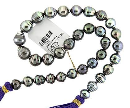 drop shape pearl tahitian pearl graduated 10-12mm