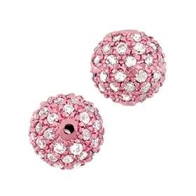 10mm cubic zirconia ball bead