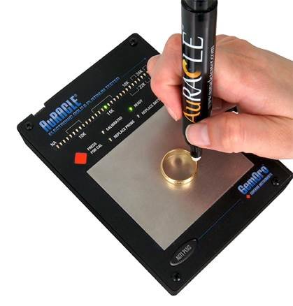 gemoro auracle gold tester one testing 10k to 24k and platinum
