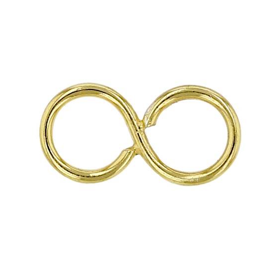 vermeil 4mm figure 8 jump ring