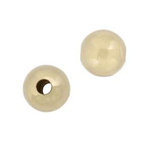 gold filled 6.0mm round bead