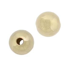 gold filled 7.0mm round bead