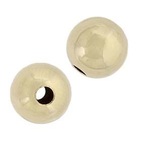 gold filled 8.0mm round bead