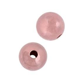 rose gold filled 4.0mm round bead
