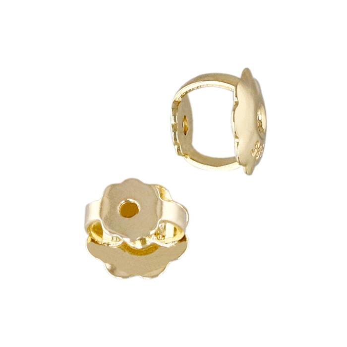 14ky 4.50x0.84mm hole earring screw earnut type-a
