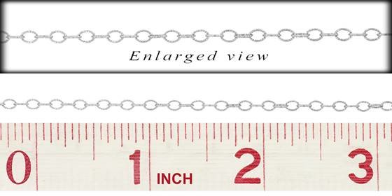 14kw screw wire oval chain