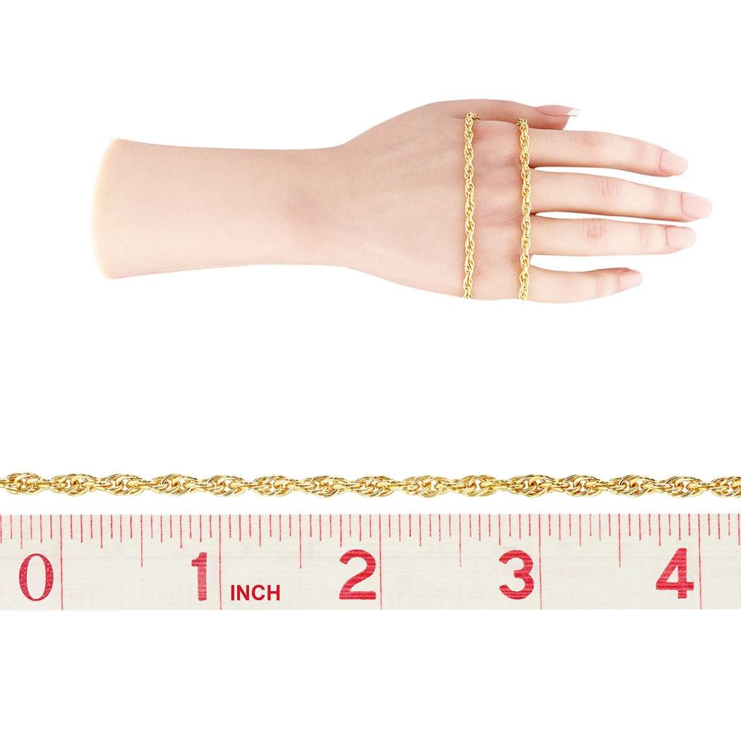 gf 4.3mm chain width rope chain