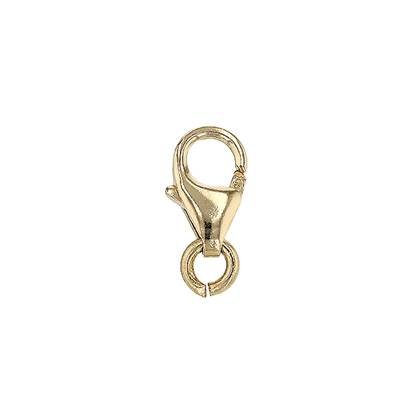 14ky 7mm oval lobster clasp