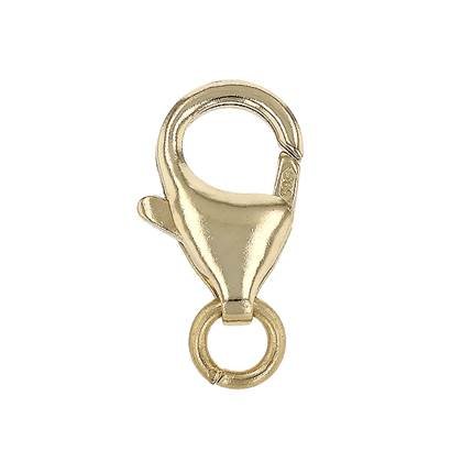 14ky 14.6mm oval lobster clasp