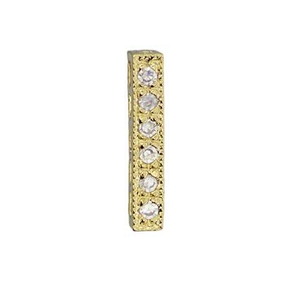 12x2mm cubic zirconia five row divider