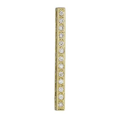 25x2mm cubic zirconia eleven row divider