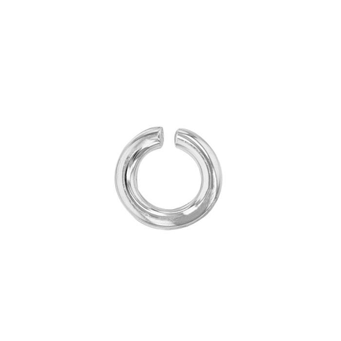 sterling silver 6x1mm open jumpring