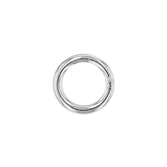 ss 4.5mm round closed jump ring