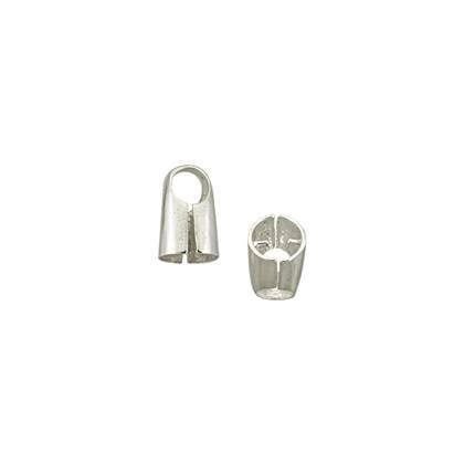 ss 3.5mm round cap leather end