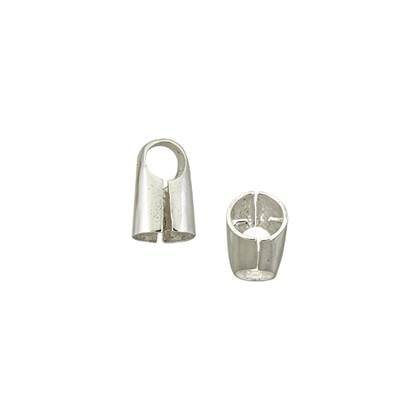 ss 4mm round cap leather end